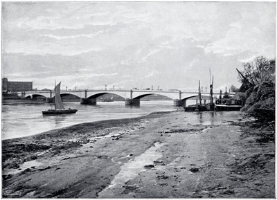 Putney Bridge. from the Middlesex Bank